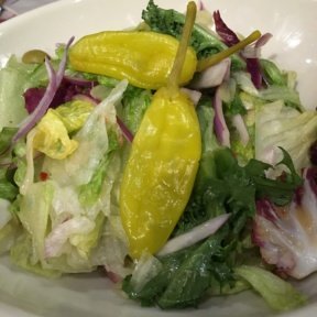 Gluten-free salad from Buca di Beppo